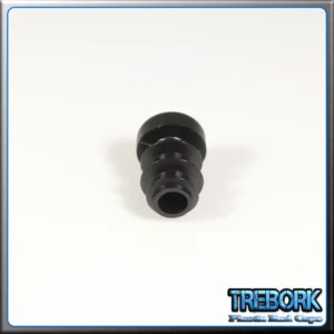 10mm black round end caps 2 - Trebork
