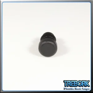 10mm black round end caps 4 - Trebork