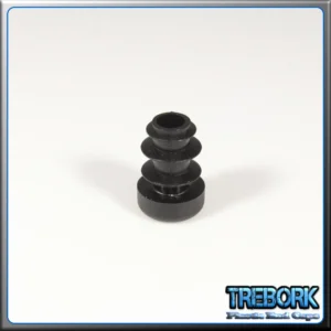 10mm black round end caps 5 - Trebork