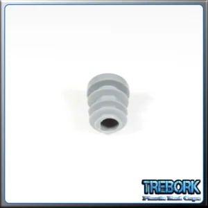 12mm grey round end caps 1 - Trebork