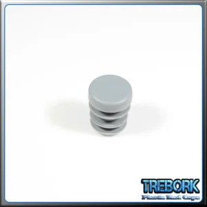 12mm grey round end caps 4 - Trebork