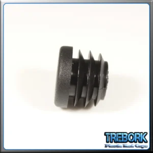 19mm black round end caps 5 - Trebork