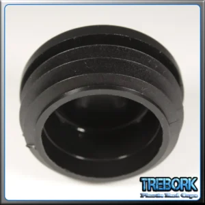 45mm black round end caps 4 - Trebork