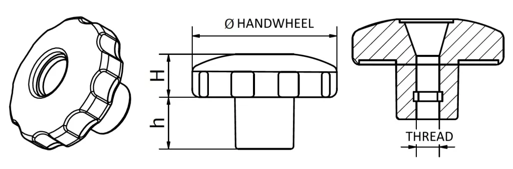 Handwheels - Trebork