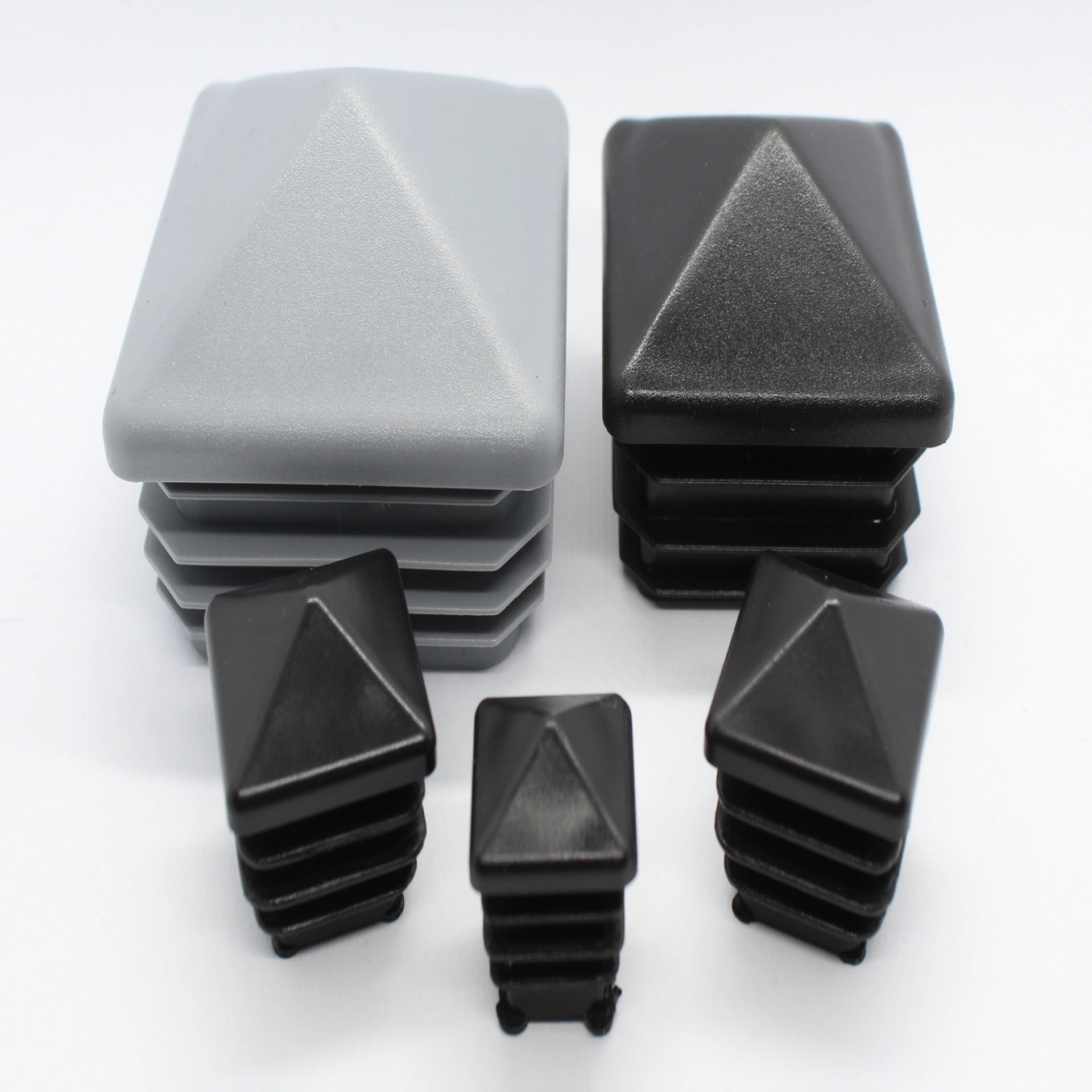 Square Pyramid Plastic End Caps For Square Tubes Profiles Fast Delivery Square Pyramid Plastic End Caps For Square Tubes Profiles Fast Delivery